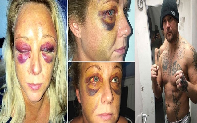 ملاكم وجد زوجته تتكلم مع رجل أخر في الفيسبوك فذكرها بمهنته