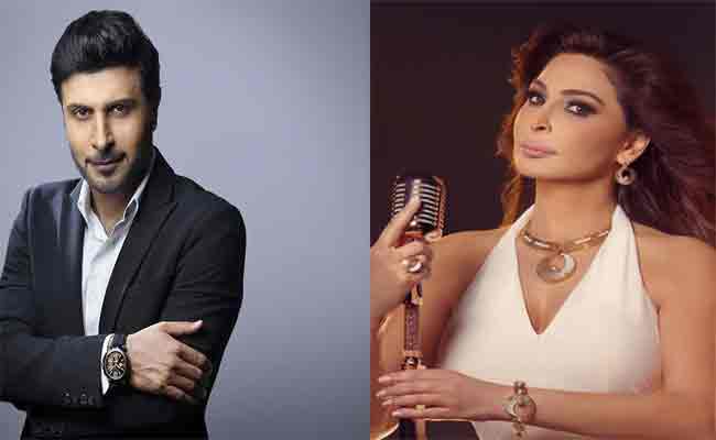 شيرين عبد الوهاب و اليسا و ماجد المهندس يحتفلون برأس السنة الجديدة مع الجمهور الاماراتي