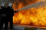 نشوب حريق  بمستودع لتخزين وتوزيع مسحوق حليب الأطفال ببسكرة
