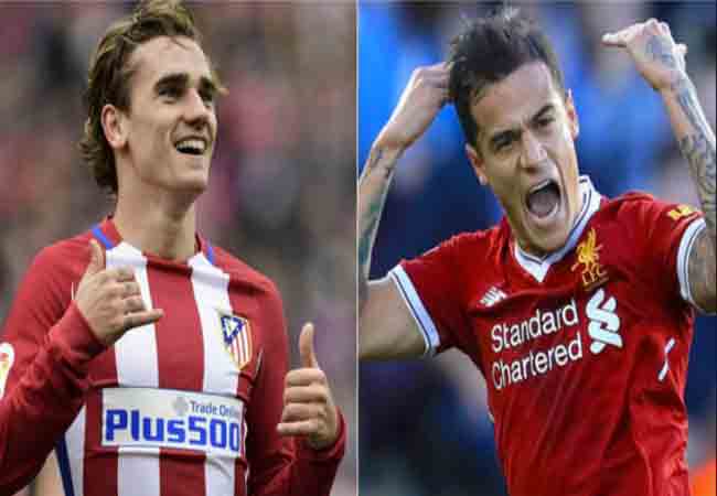 برشلونة يستهدف كوتينهو وكريزمان في الصيف