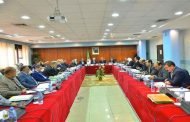لوح يعرض بمجلس الأمة مشروع القانون المتعلق بتنظيم السجون وإعادة الادماج الاجتماعي للمحبوسين