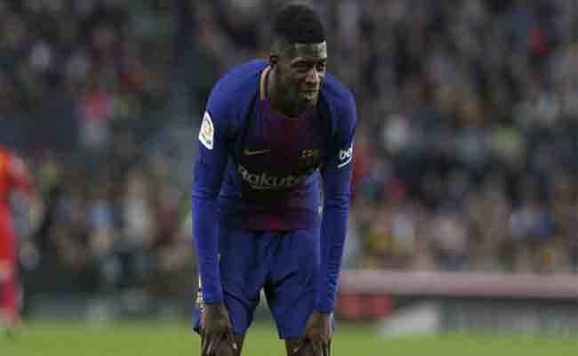 ديمبيلي غيب عن برشلونة