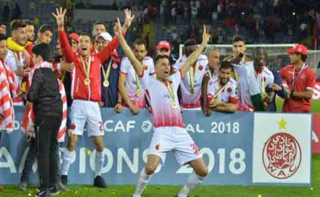 الوداد البيضاوي يفوز بكأس السوبر الافريقي