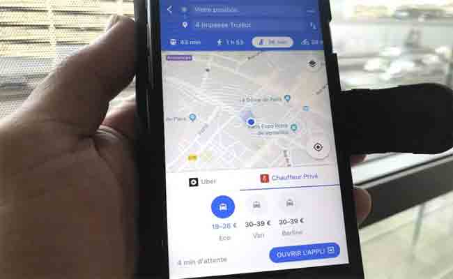 أصبح من الممكن طلب سائق خاص عبر خرائط جوجل