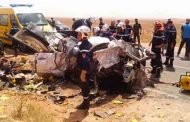 مقتل امرأتان و طفلان في حادث مرور بالبيض