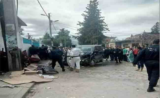 مقتل أربعة أشخاص و إصابة 12 آخرين في حادث اصطدام سيارة نفعية بعدة مارة بالبليدة