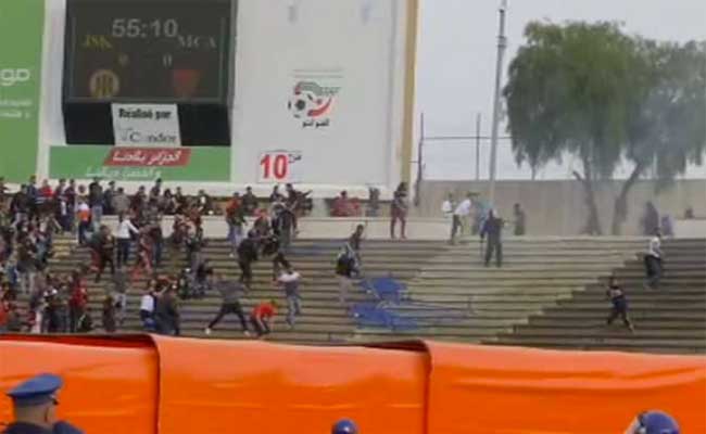 وفاة مشجع للمولودية في أحداث الشغب