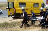انقلاب شاحنة يتسبب في إصابة السائق و تذبذب في حركة السير بالعاصمة