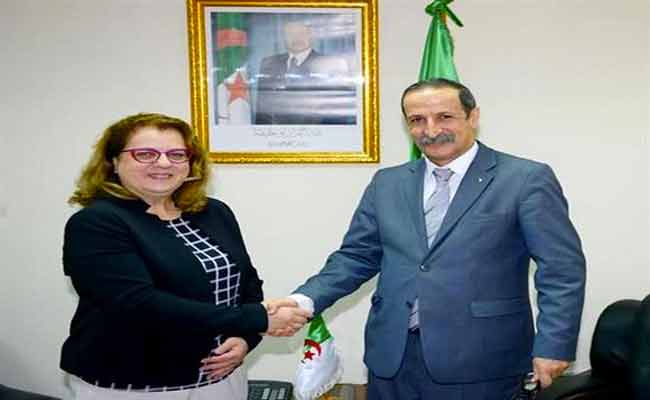 استقبال كعوان لمديرة مكتب اليونيسكو