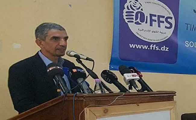حاج جيلاني أمين وطني لحزب جبهة القوى الاشتراكية