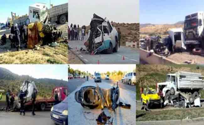 مقتل 31 شخصا و إصابة 1304 آخرين في ظرف 6 أيام !