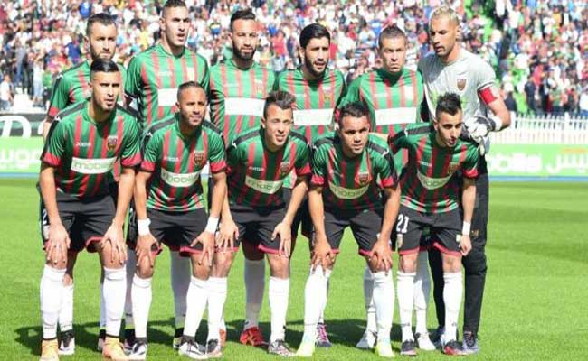 المولودية تتعادل مع الدفاع الجديدي