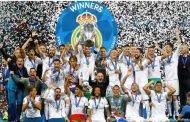ريال مدريد يتوج بلقب دوري الأبطال