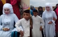 العريس الطفل فرحان والعروس غاضبة من الوضع