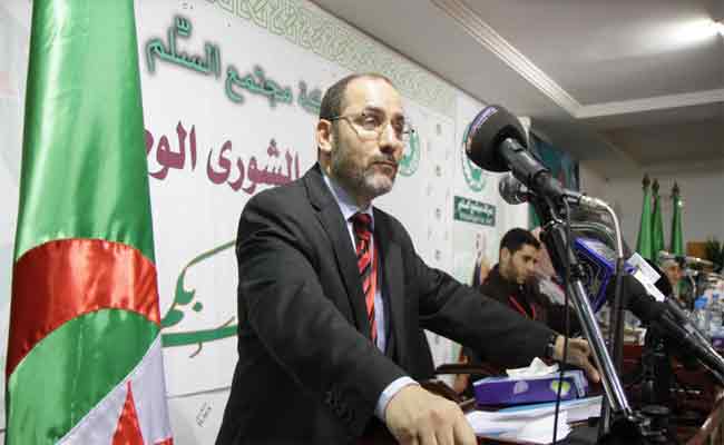 حركة مجتمع السلم تؤكد ضرورة
