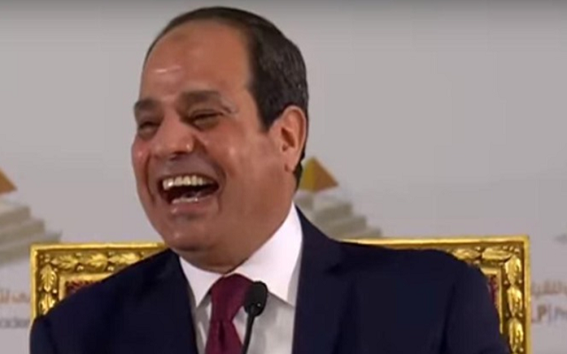 السيسي يرد على حملة”ارحل يا سيسي“ بعليكم الإفتخار بإنجازاتي !!!