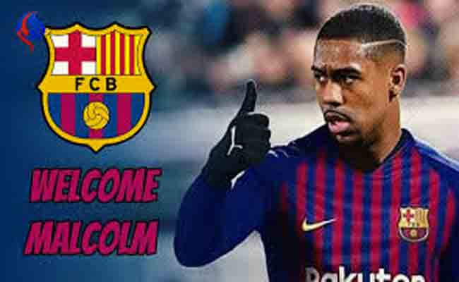 برشلونة يتعاقد مع البرازيلي مالكوم