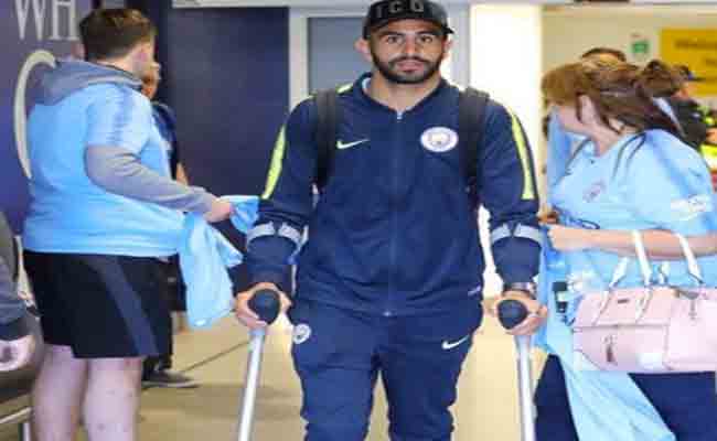 الاصابة تبعد محرز عن السيتي