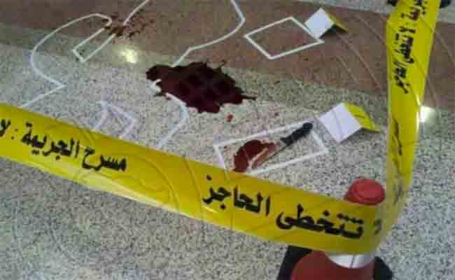 شاب عشريني يقدم على قتل والدته و جدته بواسطة شاقور بالعاصمة