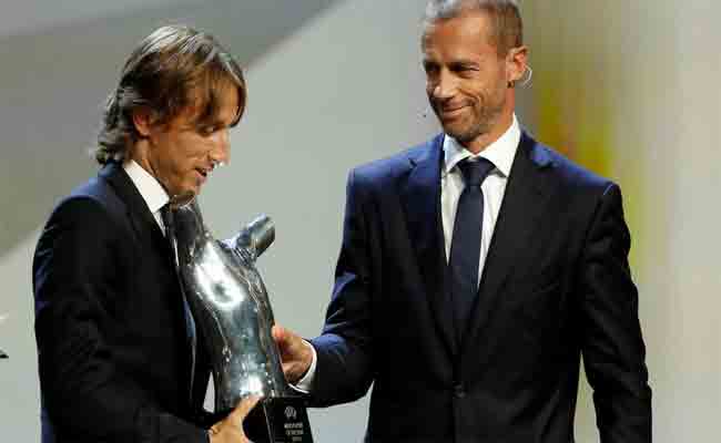 مودريتش أفضل لاعب في أوروبا