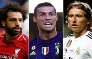 تنافس بين رونالدو وصلاح ومودريتش