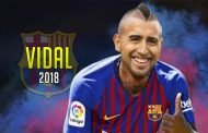 الشيلي فيدال  لاعب برشلوني