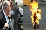 بين سيارة بورش لولد عباس والشاب الذي أحرق نفسه