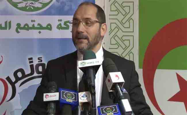 مقري يستعرض تفاصيل مبادرة التوافق الوطني التي اقترحتها حمس