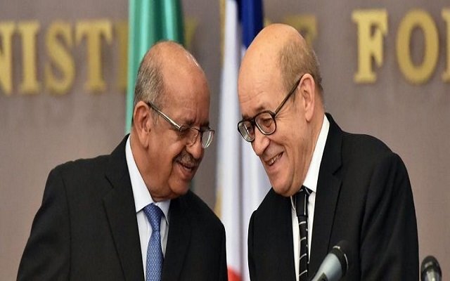 لقاء مساهل  مع نظيره الفرنسي جون إيف لودريان يلطف الأجواء بين البلدين