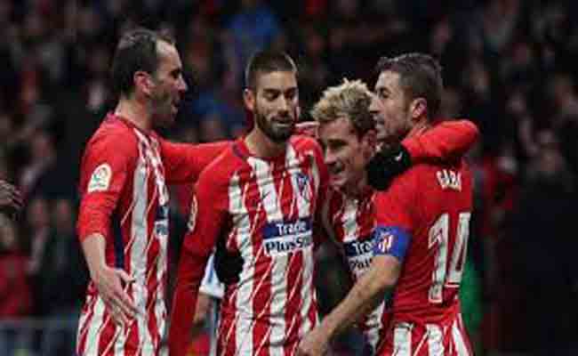 أتلتيكو مدريد يتصدر الليغا