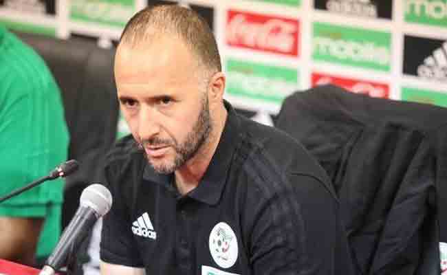 بلماضي يشيد بأداء عناصر المنتخب