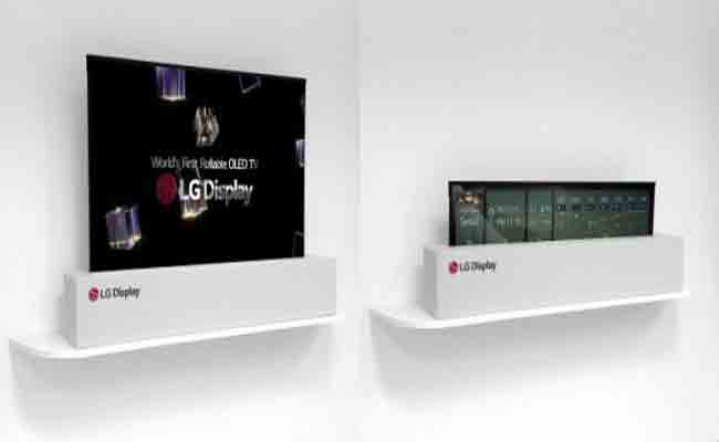 العملاق الكوري LG سوف يقدم أولى شاشاته القابلة للطي بشكل رسمي خلال CES لهذا العام