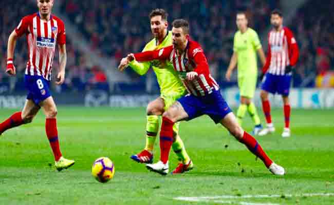 برشلونة يتعادل مع الأتلتيكو