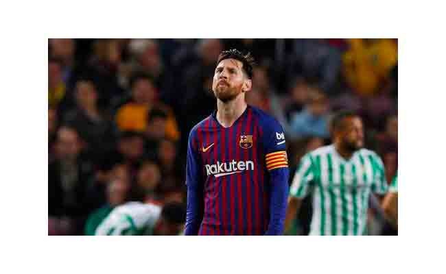 برشلونة يسقط أمام ريال بيتيس
