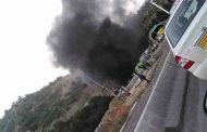 احتراق سيارة داخل نفق بالبويرة يخلق حالة من الرعب و الذعر