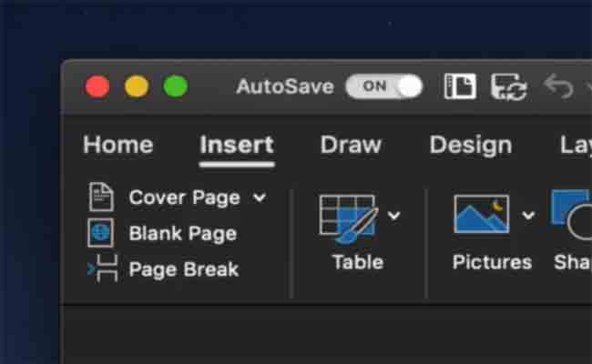 مايكروسوفت أوفيس سيحظى بوضع مظلم على MacOS Mojave