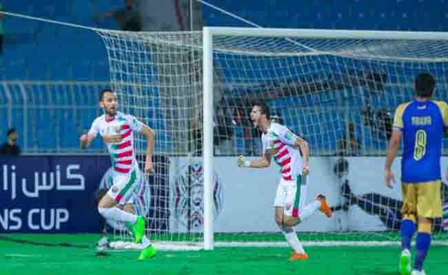 مولودية الجزائر يفوز على النصر السعودي