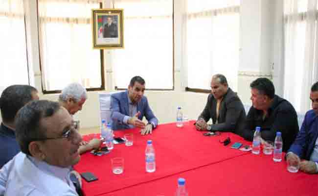 زطشي يجتمع برؤساء الأندية