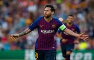 ميسي يقوم برشلونة لسحق اسبانيول