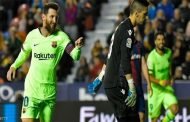 ميسي يقود برشلونة لاكتساح ليفانتي
