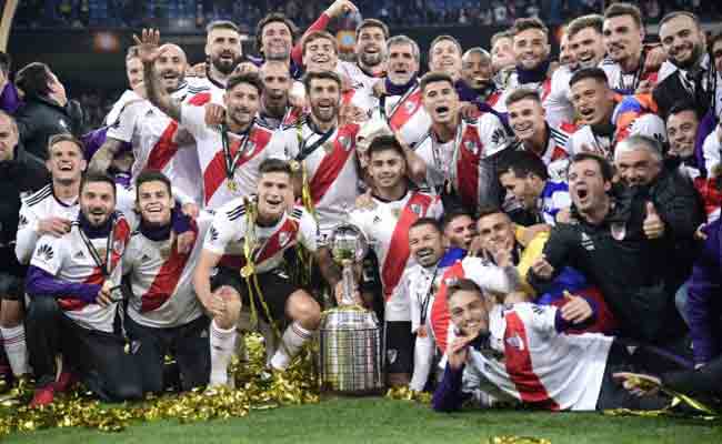ريفر بليت يفوز بكأس ليبرتادوريس