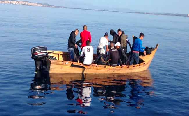 توقيف 17 جزائريا مرشحين للهجرة غير الشرعية شمال رأس فلكون بوهران