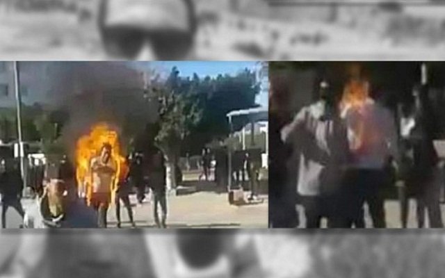 فشل في اعادة سيناريو البوعزيزي في تونس