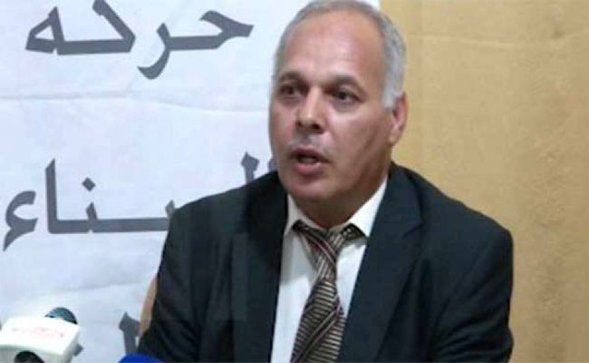 حركة البناء الوطني تدعو رئيس الجمهورية إلى