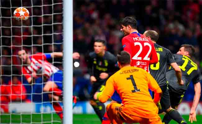 أتلتيكو مدريد يفوز على يوفنتوس