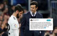 إيسكو ينتقد  مدرب ريال مدريد