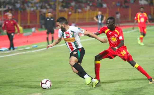 مولودية الجزائر يسقط امام المريخ