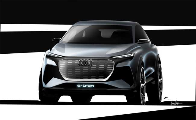اودي ستكشف قريبا عن سيارتها الجديدة Q4 E-tron