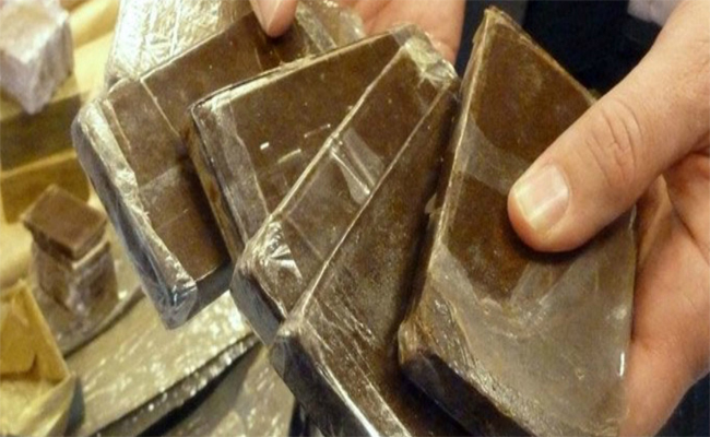 حجز 150 كيلوغراما من الكيف المعالج في تلمسان
