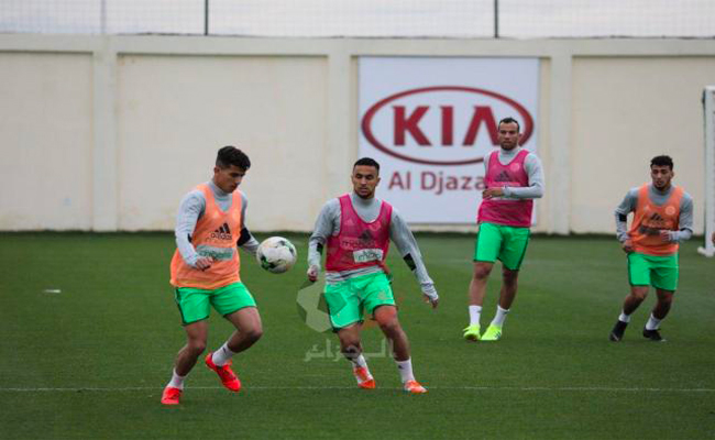 المنتخب يواصل تداريبه بسيدي موسى